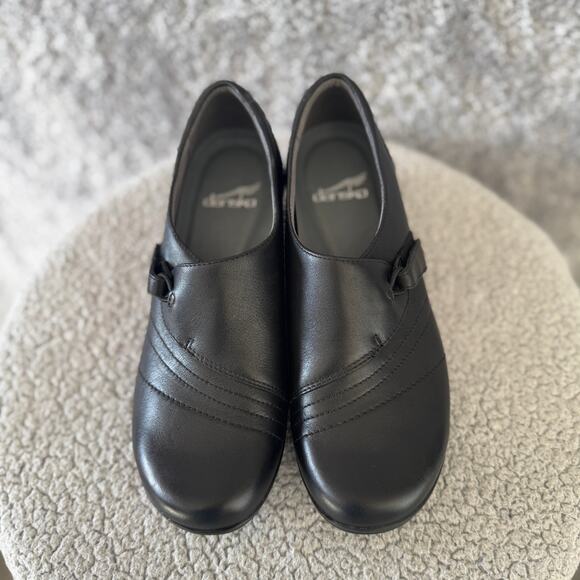 Dansko Franny Wide Black Shoe NWOT size 6.5/7-37 - Picture 2 of 12
